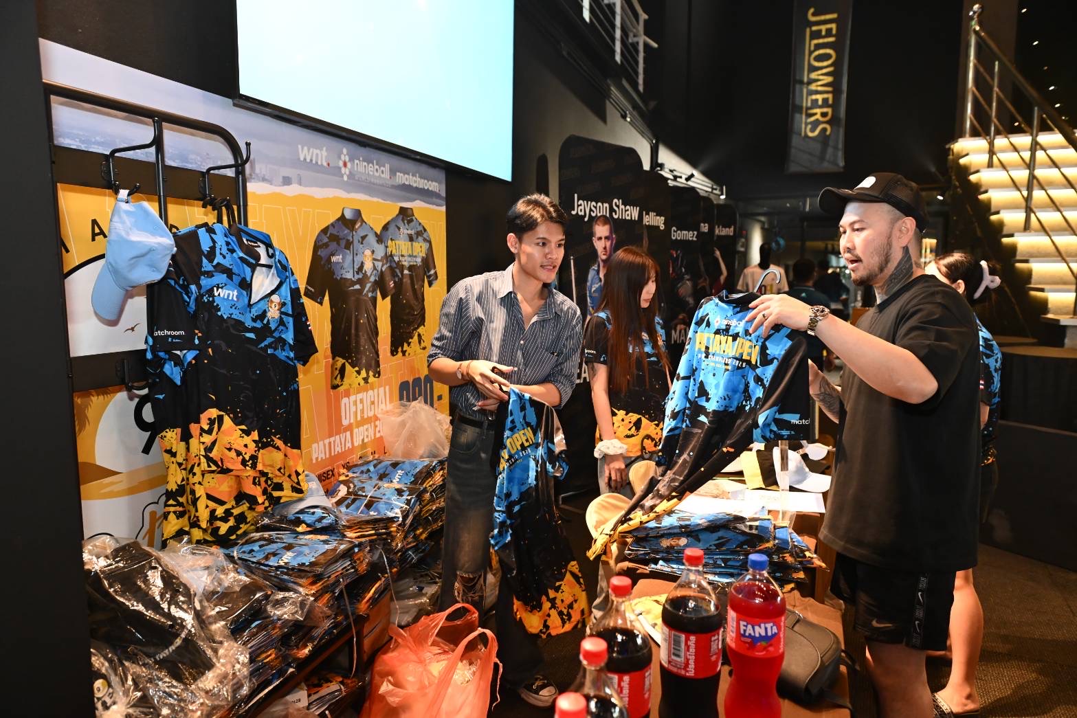 Operational use of CUE PLAY at Pattaya Open 2026