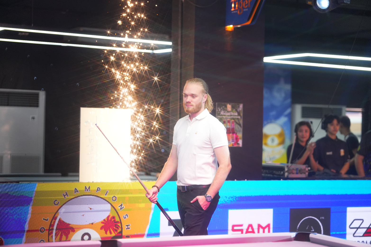 CUE PLAY usage during Pattaya Open 2026